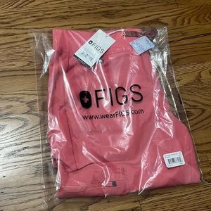 BNWT FIGS pink joggers xs